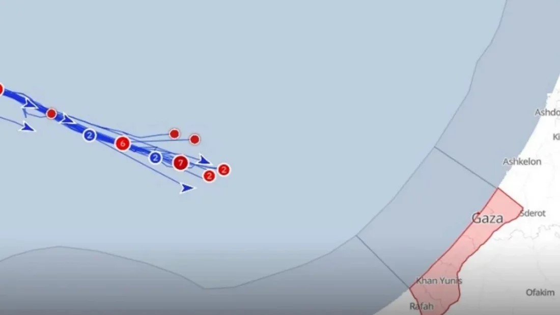 গাজায় পৌঁছাতে আর মাত্র ৫০ কি.মি. বাকি সুমুদ ফ্লোটিলার
